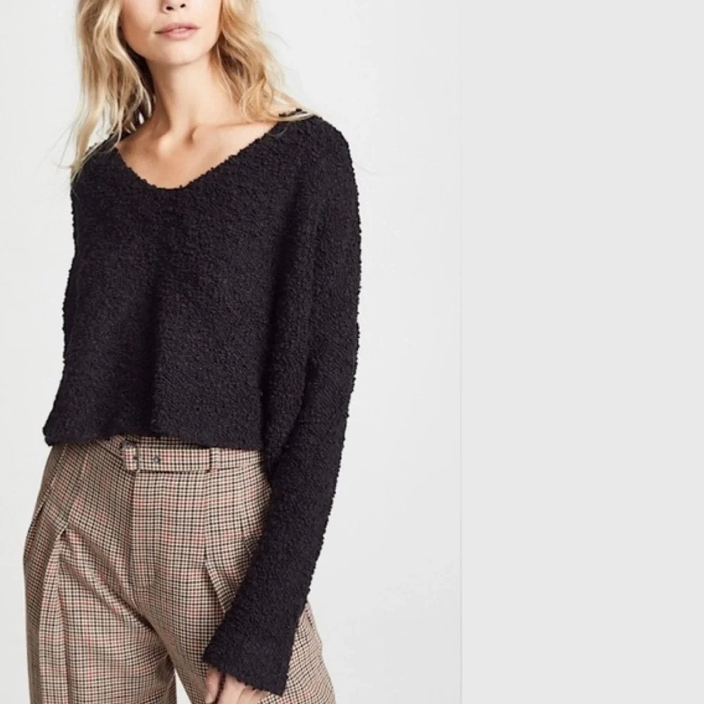 Free People Popcorn Pullover Sweater